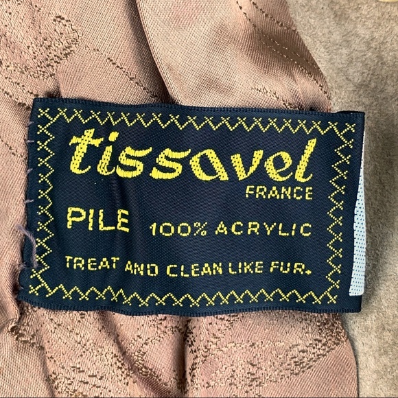 Vintage Lykafur size 16 faux fur coat - Picture 5 of 8